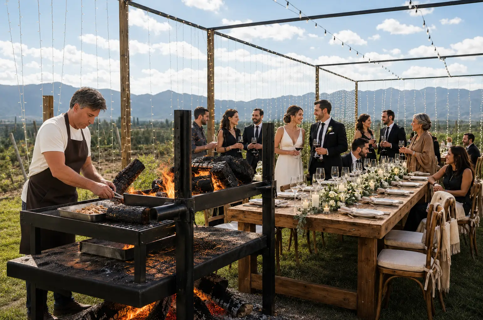 Bodas al fuego